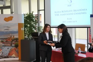 Agria Közéleti Akadémia díjátadó