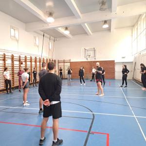 Galambos Bence, Nagyivánról származó, muaythi thai boxoló látogatott el hozzánk 2024