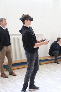 A gimnázium tanulói virtuális utazáson vehettek részt